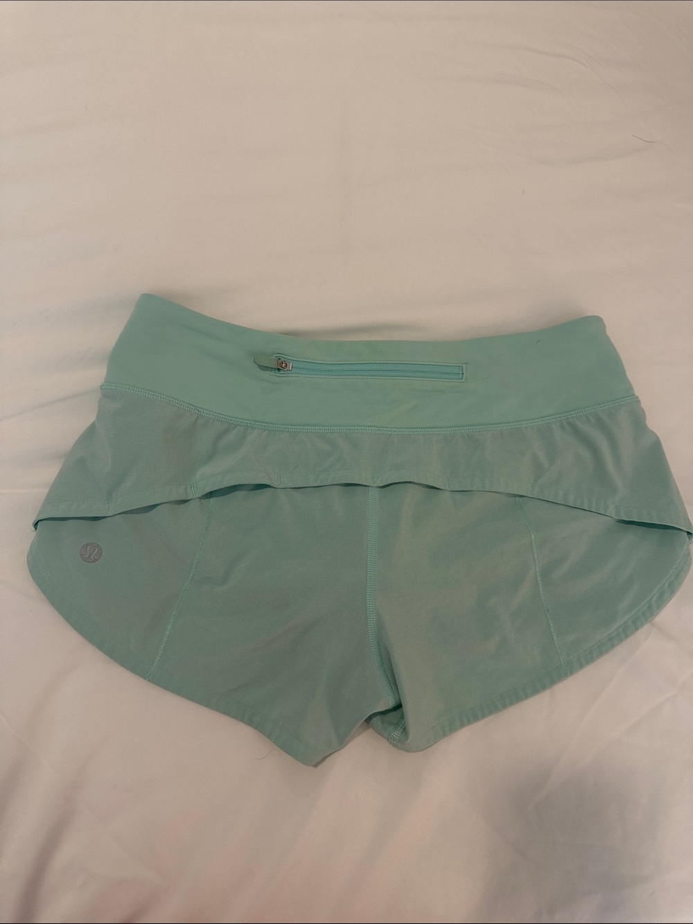 lululemon athletica Mint Green Speed Up 2.5” Shorts